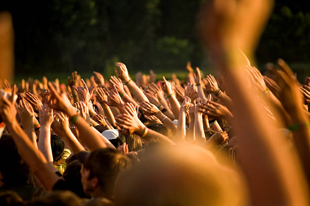 istock hands in a rock concert 172897695
