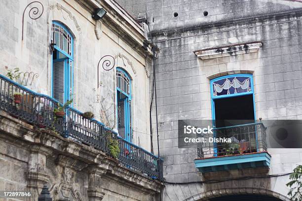 Colonial Havana Stock Photo - Download Image Now - Ancient, Architecture, Balcony