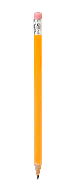 istock Pencil in yellow with eraser and graphite 172898053