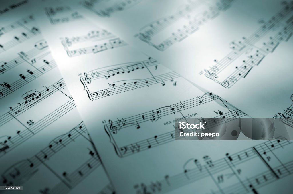 Partituras series - Foto de stock de Ludwig van Beethoven royalty-free