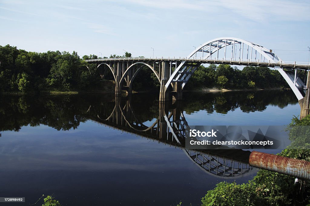 Selma, Alabama Edmund Pettus Bridge di viaggio - Foto stock royalty-free di Alabama