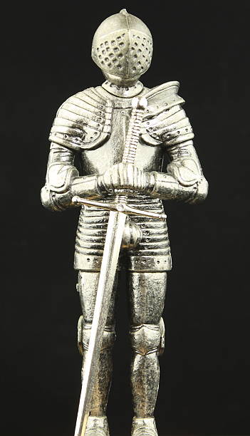 istock Knight in armour pewter 172898966