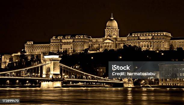 Budapest Di Notte - Fotografie stock e altre immagini di Ambientazione esterna - Ambientazione esterna, Architettura, Arte