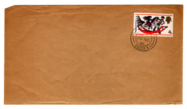 istock UK Christmas stamp 1968 172899803