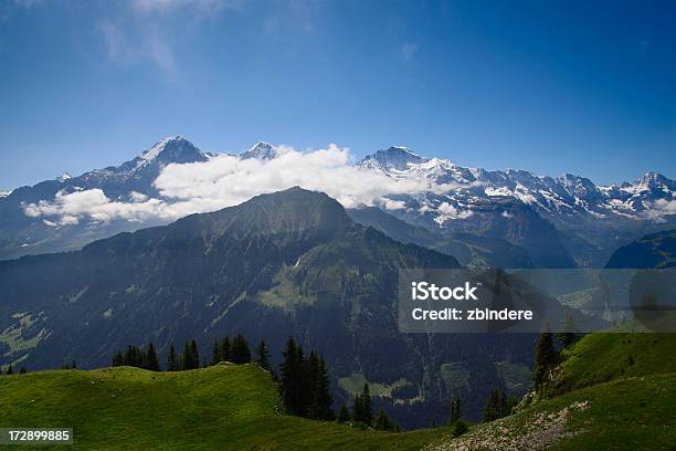 Photo libre de droit de Eiger Le Monch Et Jungfrau banque d'images et plus d'images libres de droit de 2000-2009 - 2000-2009, Alpes européennes, Beauté de la nature