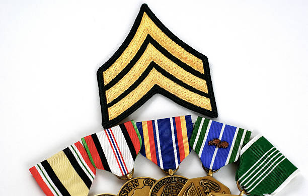 istock Army Sergeant: Ribbons of a Hero 172900095