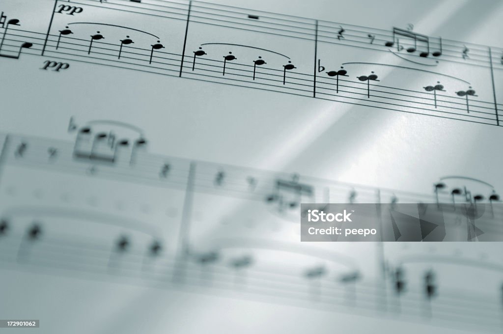 Musiknoten-Serie - Lizenzfrei Akkord Stock-Foto