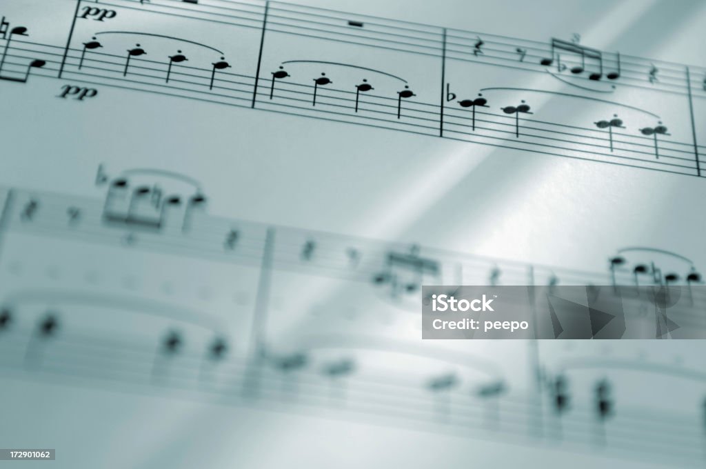 Hoja de partitura de la serie - Foto de stock de Acorde libre de derechos