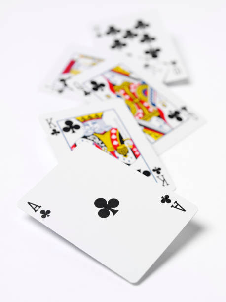 istock Royal Flush wins in Cards 172901086
