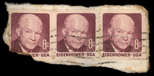 Eisenhower postage stamps
