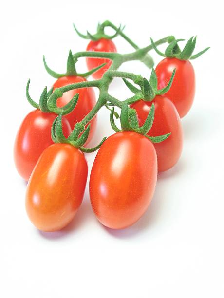 Grape Tomatoes fresh picked Grape Tomatoes grape tomato stock pictures, royalty-free photos & images