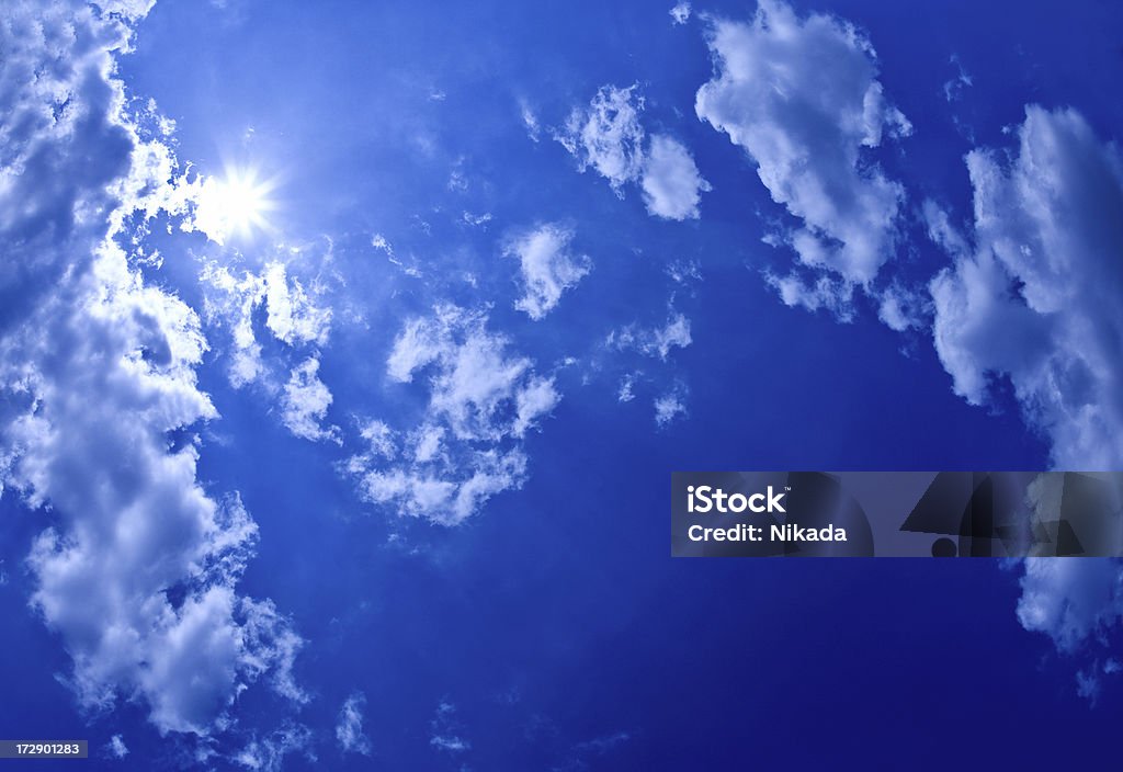 summer sky - Lizenzfrei Abstrakt Stock-Foto