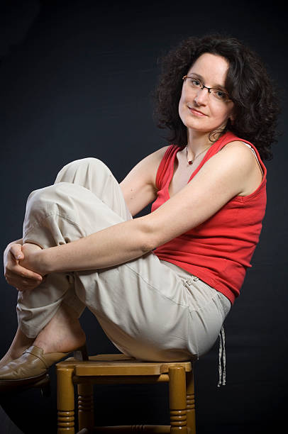 istock Woman with brown curls 172901354