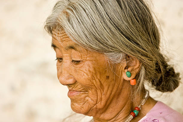 istock Senior Tibetan female 172901368
