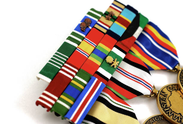 istock Ribbons of a War Hero 172901617