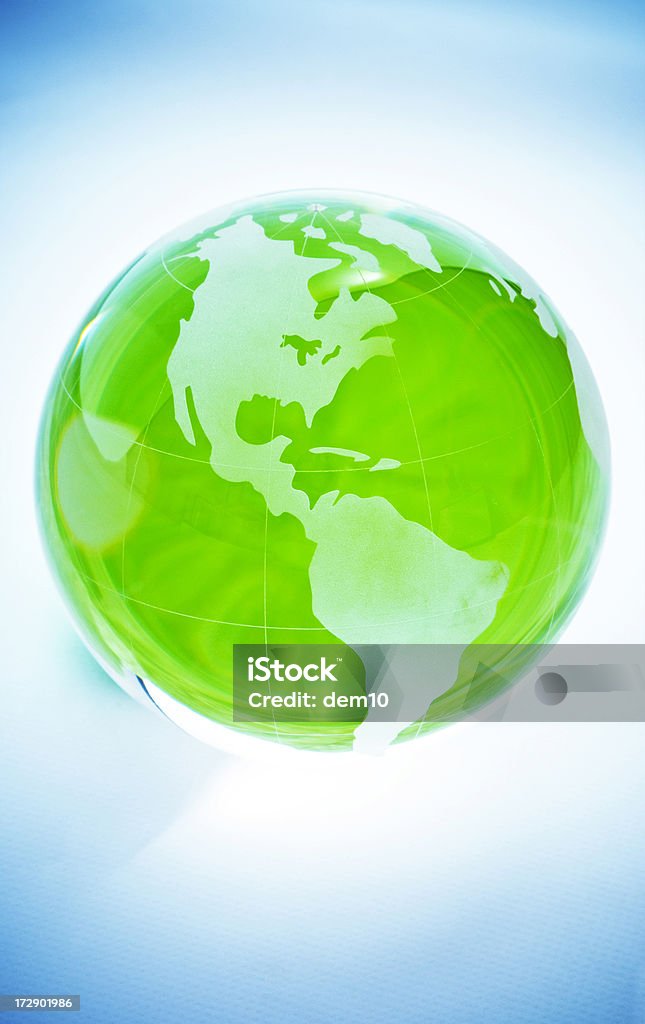 Green Globe - Foto stock royalty-free di Attrezzatura