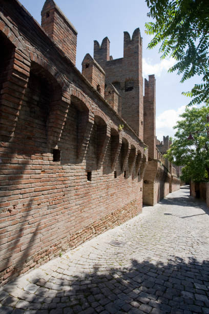 istock Gradara street, Italy. 172902760