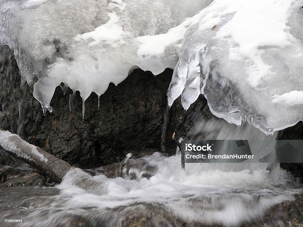 冷凍の滝 - しずくのロイヤリティフリーストックフォト