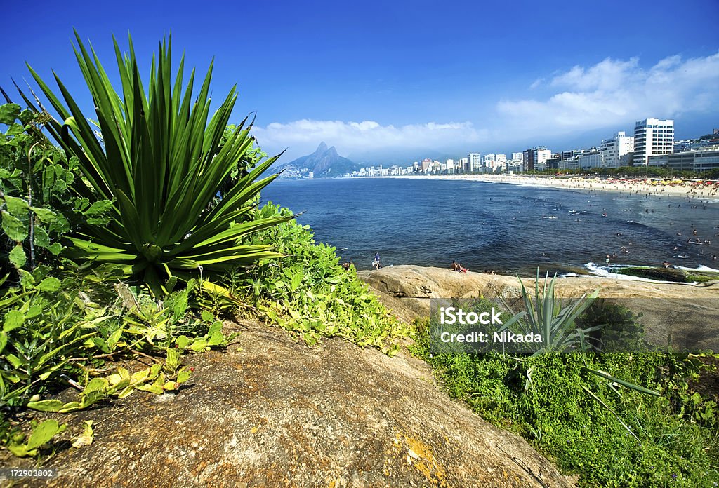 Strand von Ipanema - Lizenzfrei Rio de Janeiro Stock-Foto