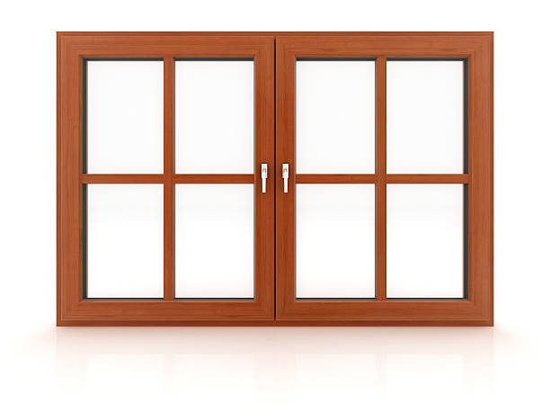 fenster - wood window stock-fotos und bilder