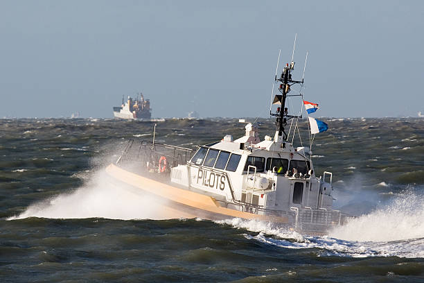 istock pilot ship near the coast 172904378