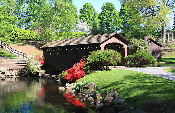 Covered bridge in Westfield, Massachusetts