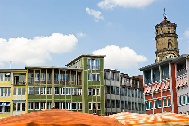 Stuttgart Marketplace stock photo