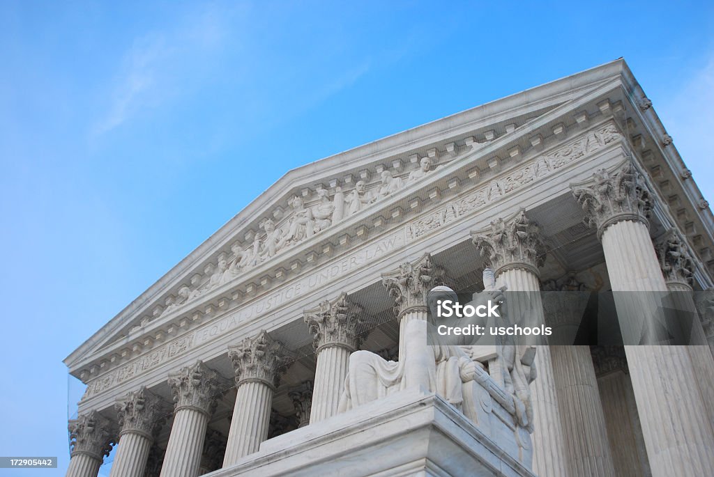 미국 Supreme Court - 로열티 프리 미국 연방 대법원 건물 스톡 사진