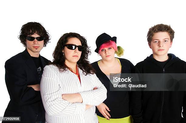 Grupo De Jovens - Fotografias de stock e mais imagens de Adolescente - Adolescente, Estilo de Vida, Figura para recortar