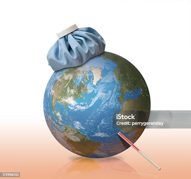 Aquecimento Global Faz Terra Doentes Com Febre - Fotografias de stock e mais imagens de Acidente Natural - Acidente Natural, Alterações climáticas, América do Norte