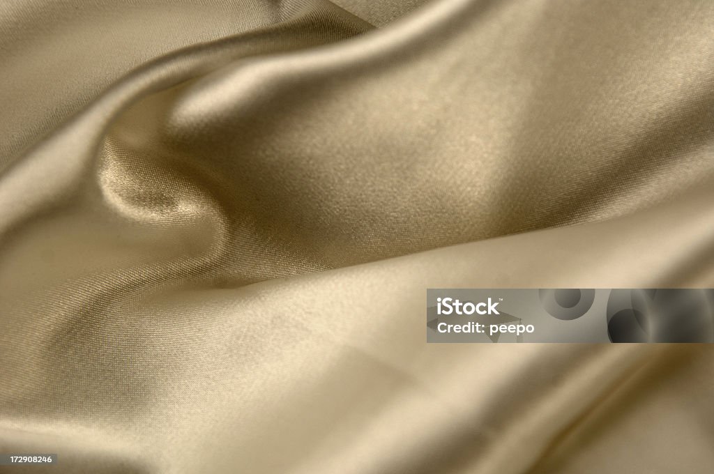 Série de tecido de cetim - Royalty-free Dourado - Cores Foto de stock