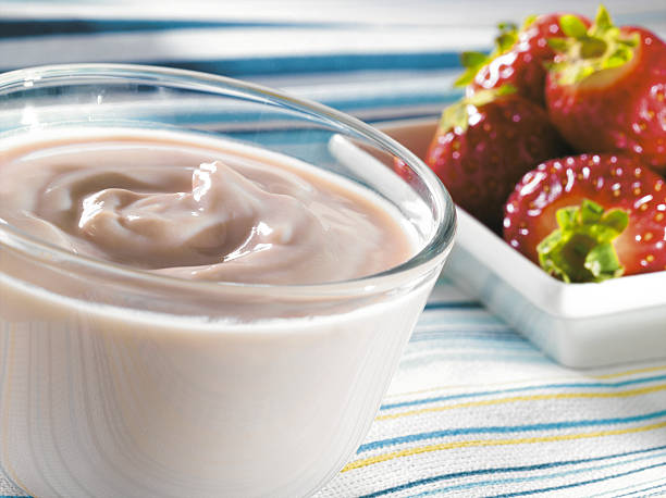 Yogurt stock photo