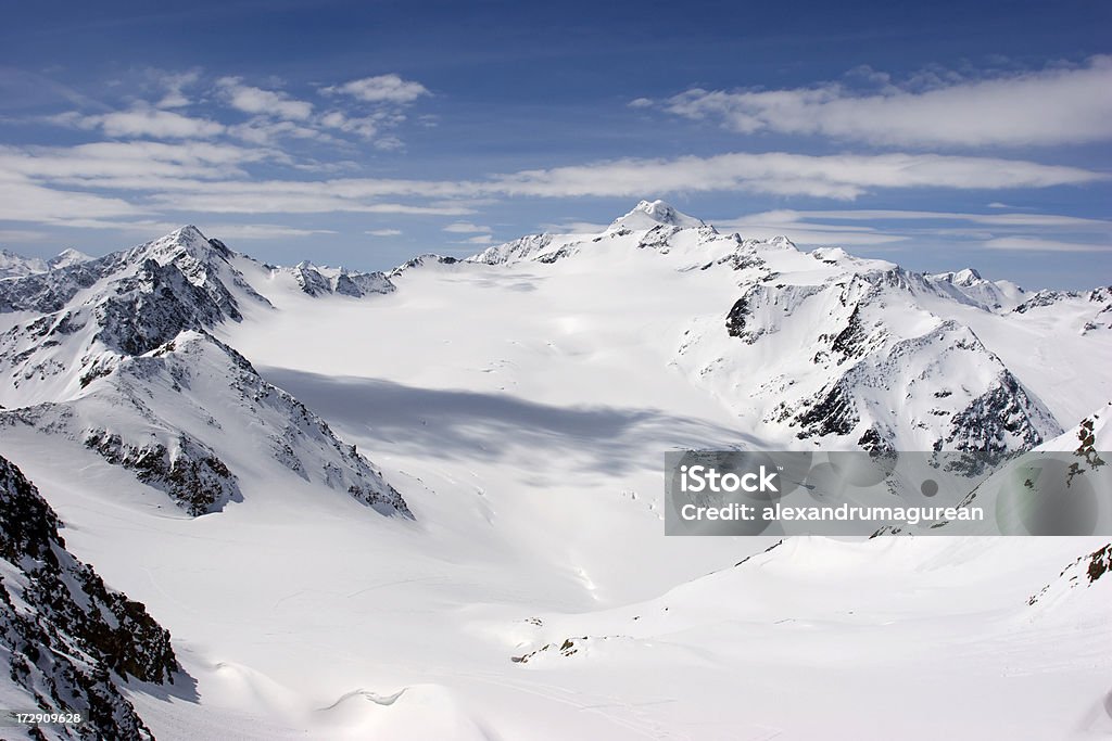 Wildspitze Pitztal 氷河 - エクストリームスポーツのロイヤリティフリーストックフォト