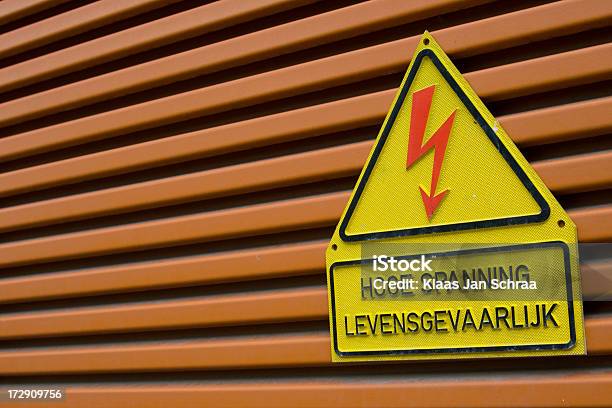 Warnung High Voltage Sign Stockfoto und mehr Bilder von Achtung Hochspannung