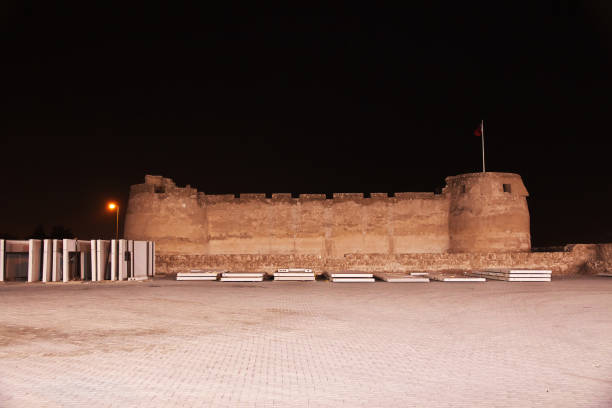 istock The ancient arad fort at night, Manama, Bahrain 1729097926