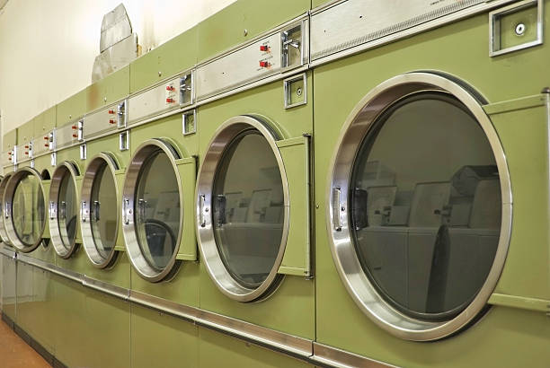 istock Row Of Green Dryers 172909912
