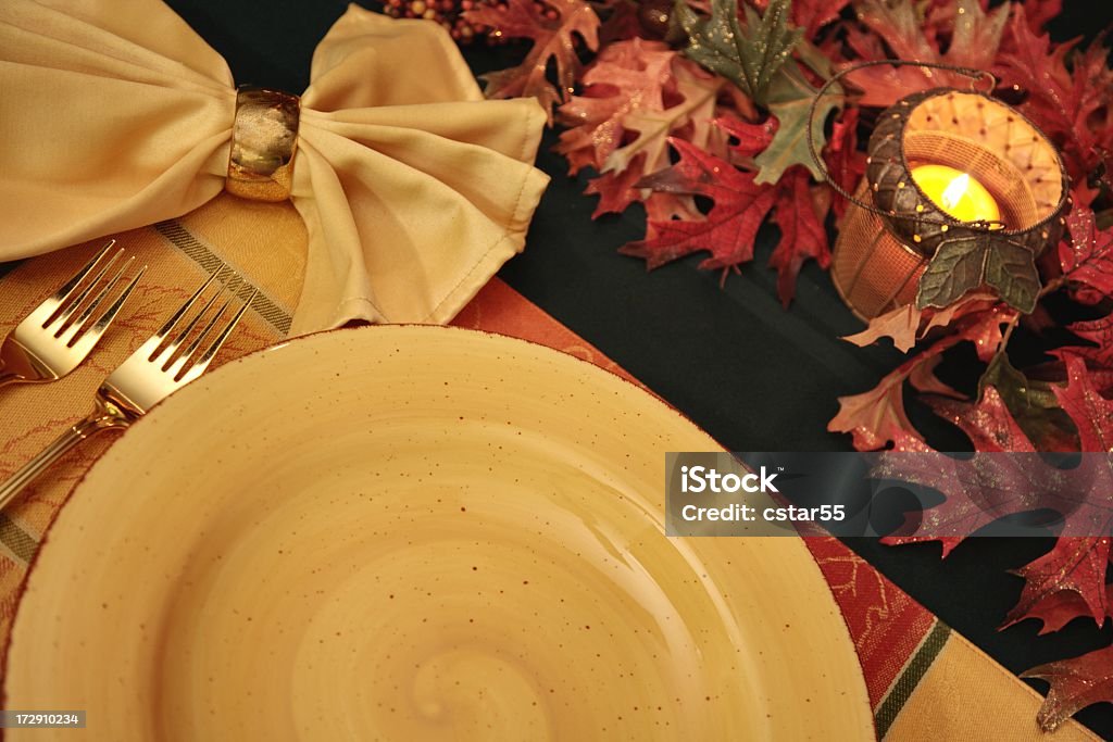 Herbst Tisch Serie mit Herbstfarben - Lizenzfrei Blatt - Pflanzenbestandteile Stock-Foto
