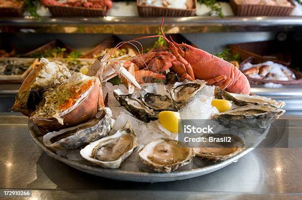 Frutti Di Mare - Fotografie stock e altre immagini di Aragosta - Frutto di mare - Aragosta - Frutto di mare, Ghiaccio, Alimentazione sana