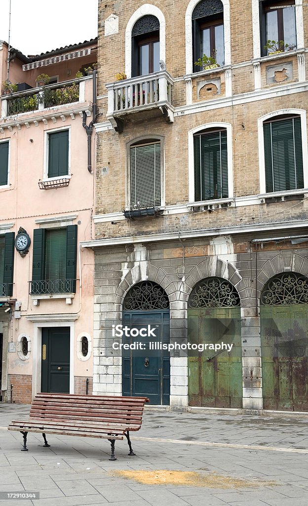 Rua em Veneza Iralt - Foto de stock de Apartamento royalty-free