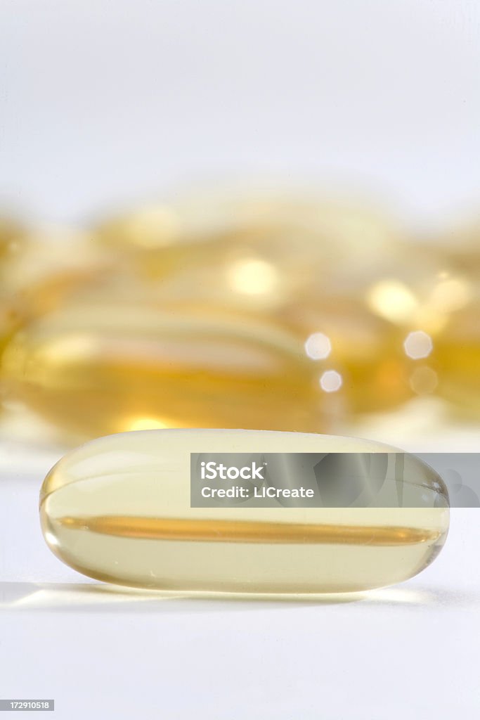 Gel de cápsulas - Foto de stock de Amarelo royalty-free