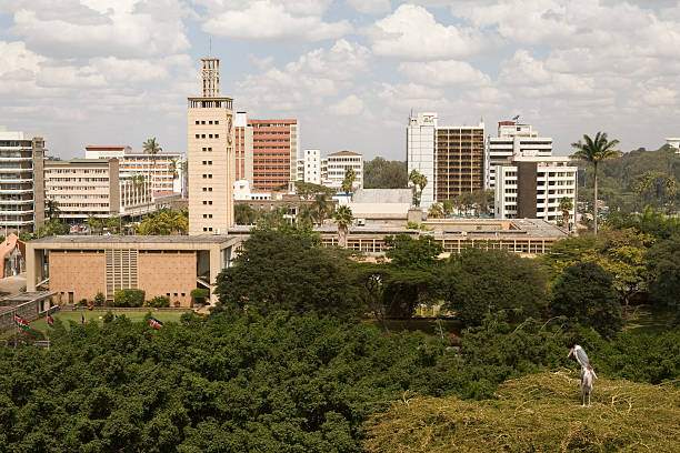 istock Nairobi city aerial view 172911089