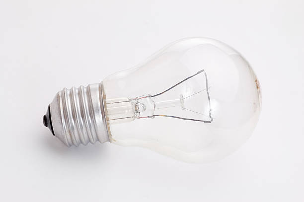 Light bulb stock photo