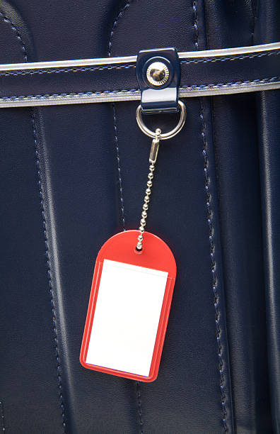 istock Blank  label on leather luggage 172912102