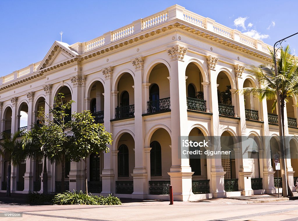 Edifício Comercial australiana tradicional - Foto de stock de Governo royalty-free