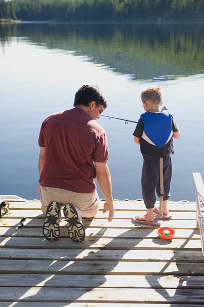 istock Father and Son Fishing 172912498