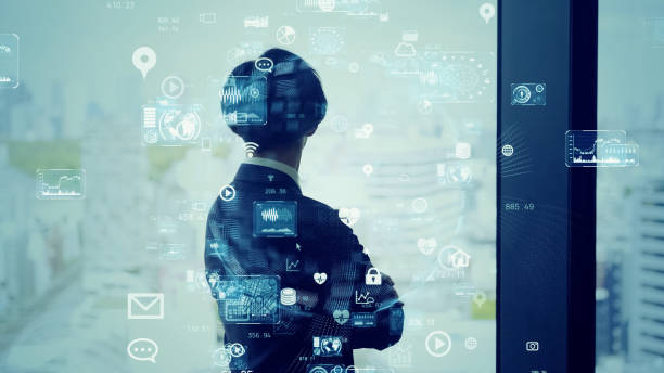 istock Business and technology concept. Management strategy. 1729125718
