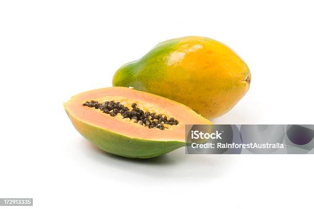 Frutta Papaya Di Papaya - Fotografie stock e altre immagini di Cibi e bevande - Cibi e bevande, Cibo, Composizione orizzontale