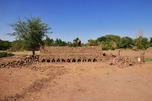 Photo of The small village on Nile river, Khartoum, Sudan