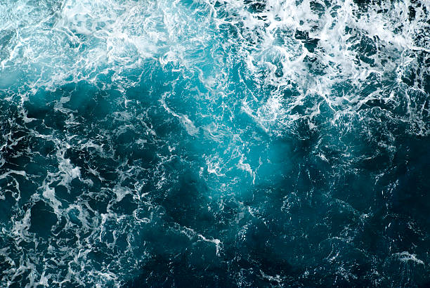 la puissance de la mer - turbulence photos et images de collection