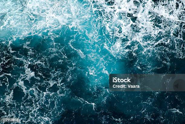 Power Of The Sea Stock Photo - Download Image Now - Sea, Wave - Water, Textured